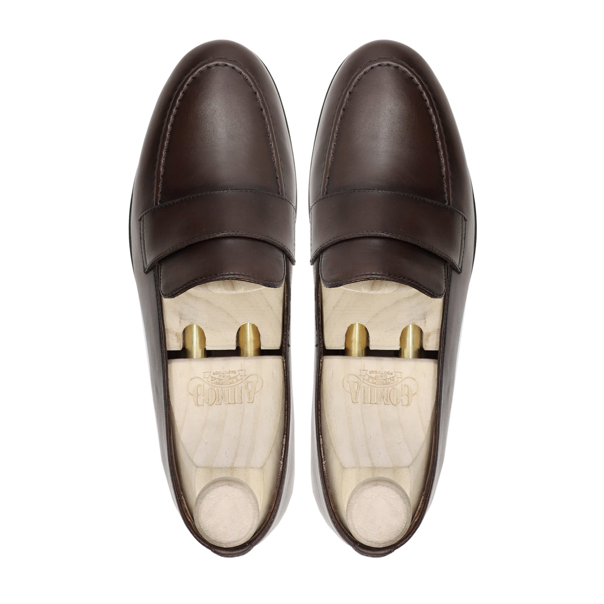 Muse - Men's Dark Brown Calf Leather Loafer
