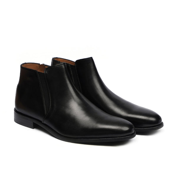 Soroca - Men's Black Calf Leather Chelsea Boot