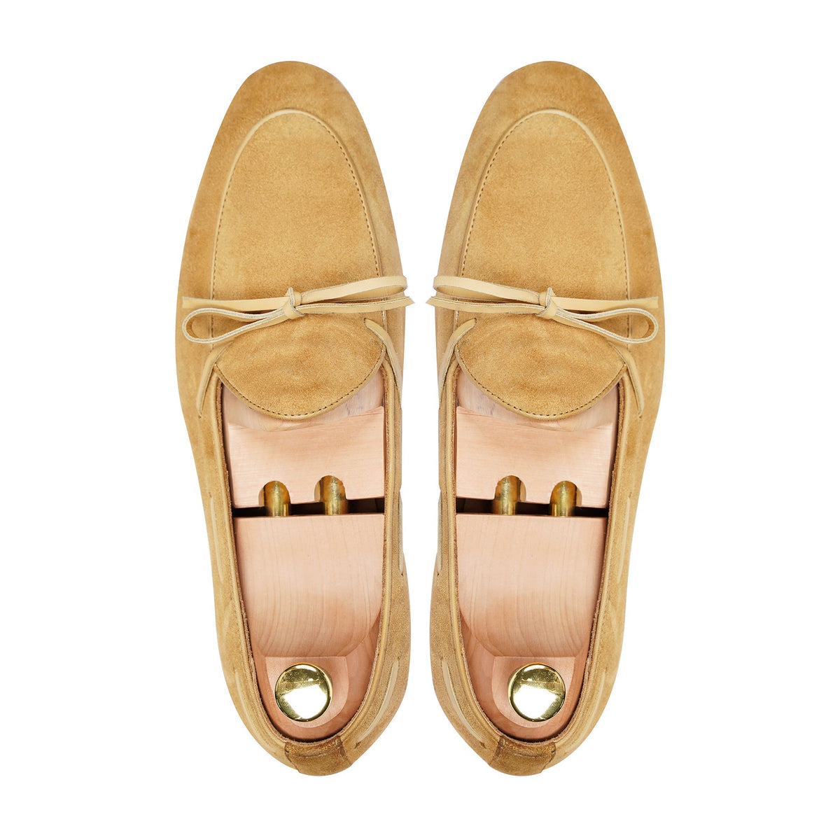 Sorab - Men's Camel Kid Suede Loafer