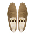 Lucas - Men's Camel Kid Suede Loafer