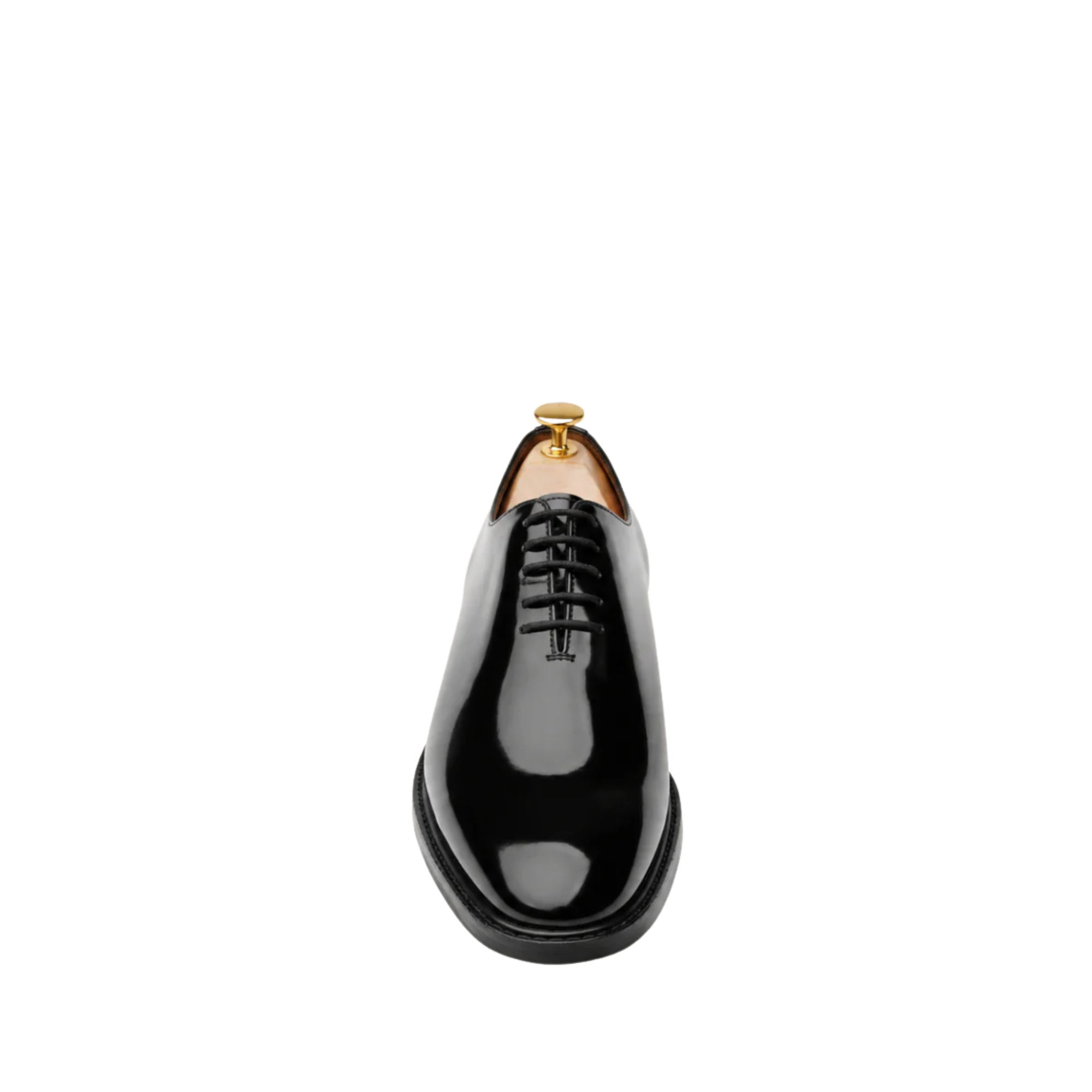Carmelo - Men's Black Patent Leather Wholecut Shoe