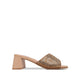 Isabel  - Women's Champagne Hand Set Crystals 50mm Heels