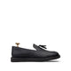 Gavin - Men's Black Milled Leather Casual