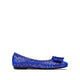 Cora - Ladies Blue Fuchsia Leather Pump