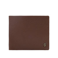 Felix - Light Brown Pebble Grain Leather Wallet