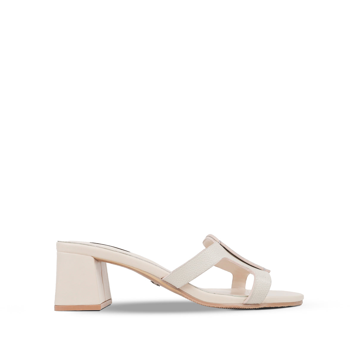 Kayla - Women's Beige 70mm Heels