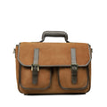 Cavalor - Cognac Kid Suede Hand Bag