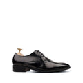Vicente - Men's Black Leather Derby Shoe