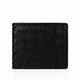 Rico - Black Woven Calf Leather Wallet