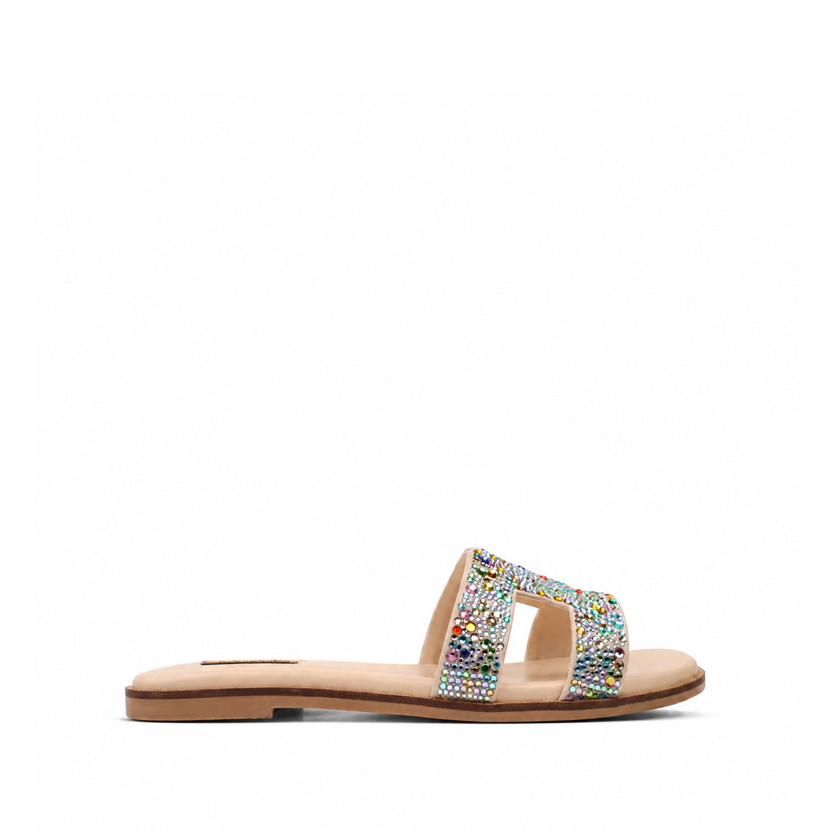 Sierra - Women's Multi Color Rhinestone Slipper