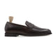 Bruin - Men's Dark Brown Pebble Grain Leather Loafer