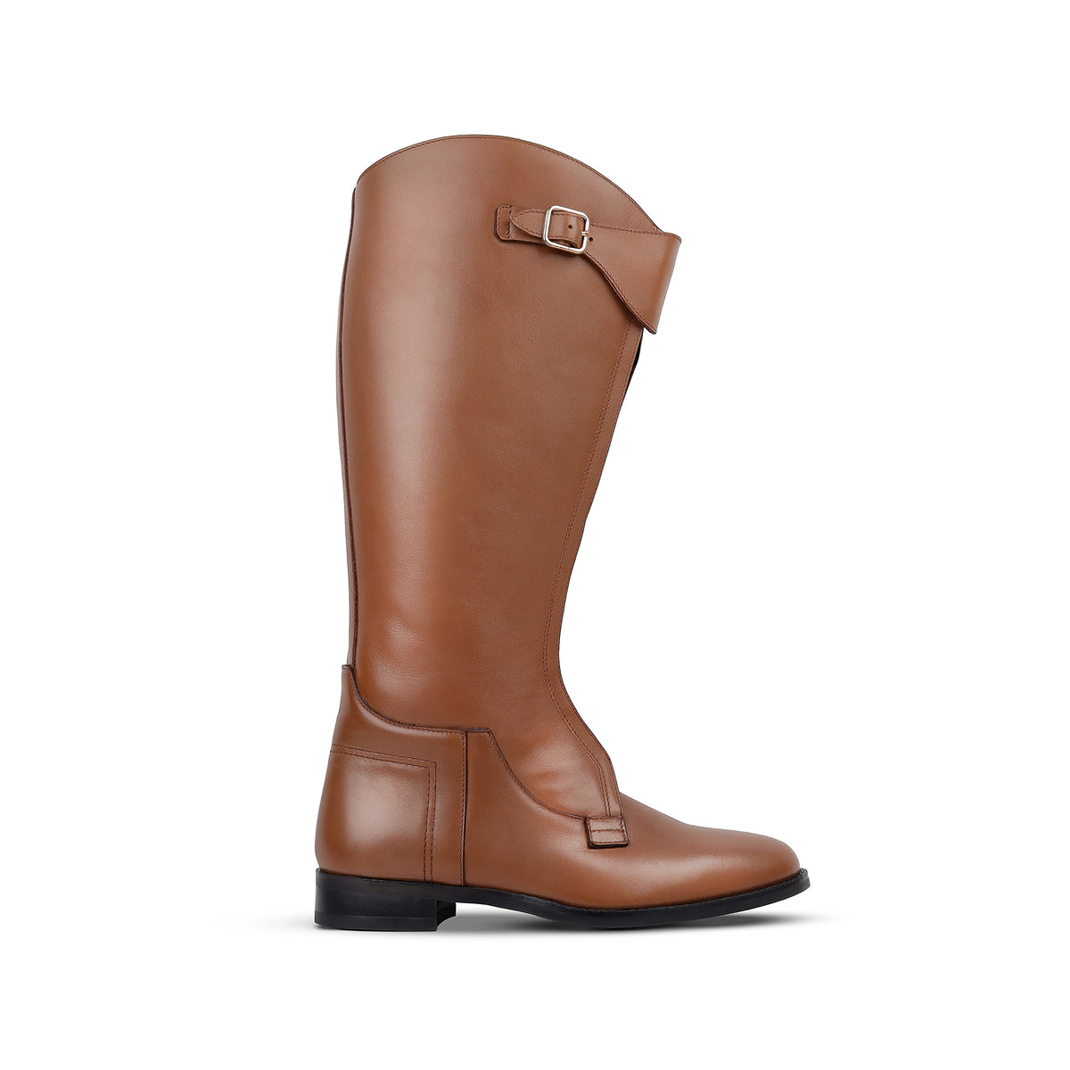 Boston - Men's Tan Pull Up Leather Riding Boot