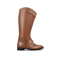 Boston - Men's Tan Pull Up Leather Riding Boot