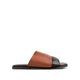 Borela - Men's Tan Calf Leather Slipper
