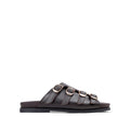 Nero - Men's Brown Calf Leather Slipper