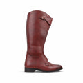 Boston - Men's Oxblood Pull Up Leather Riding Boot
