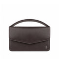 Victoria  - Chocolate Brown Micro Hand Bag