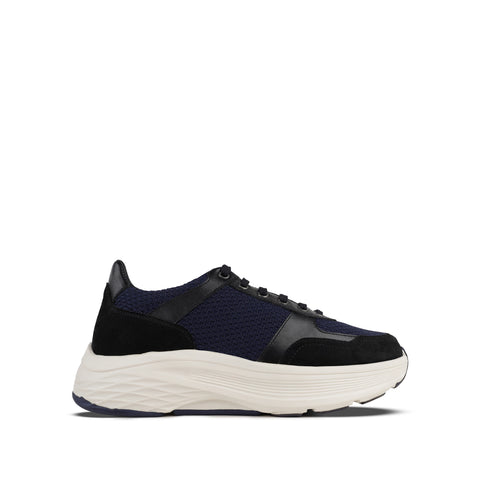Novak - Men's Blue & Black Sneaker