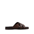Vortex - Men's Dark Brown Calf Leather Slipper