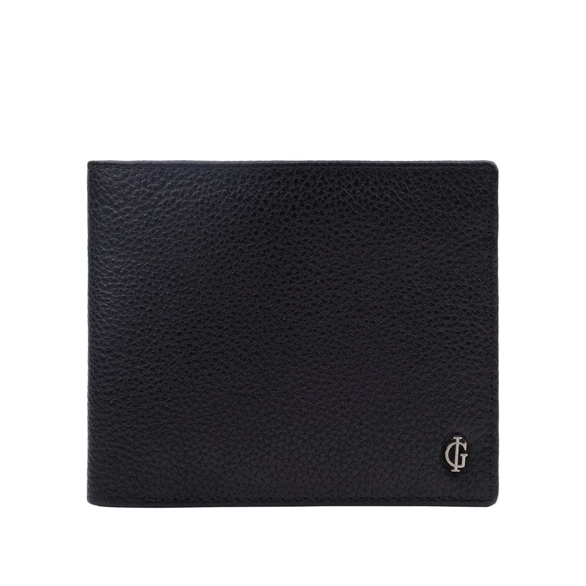 Felix - Black Pebble Grain Leather Wallet