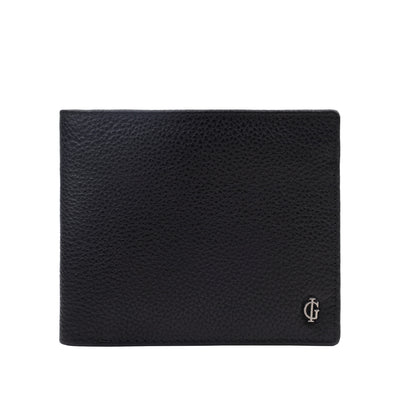Felix - Black Pebble Grain Leather Wallet