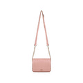 Alice  -  Women's Light Pink Leather Handbag