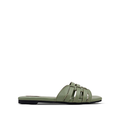 Soria - Women's Green Slipper