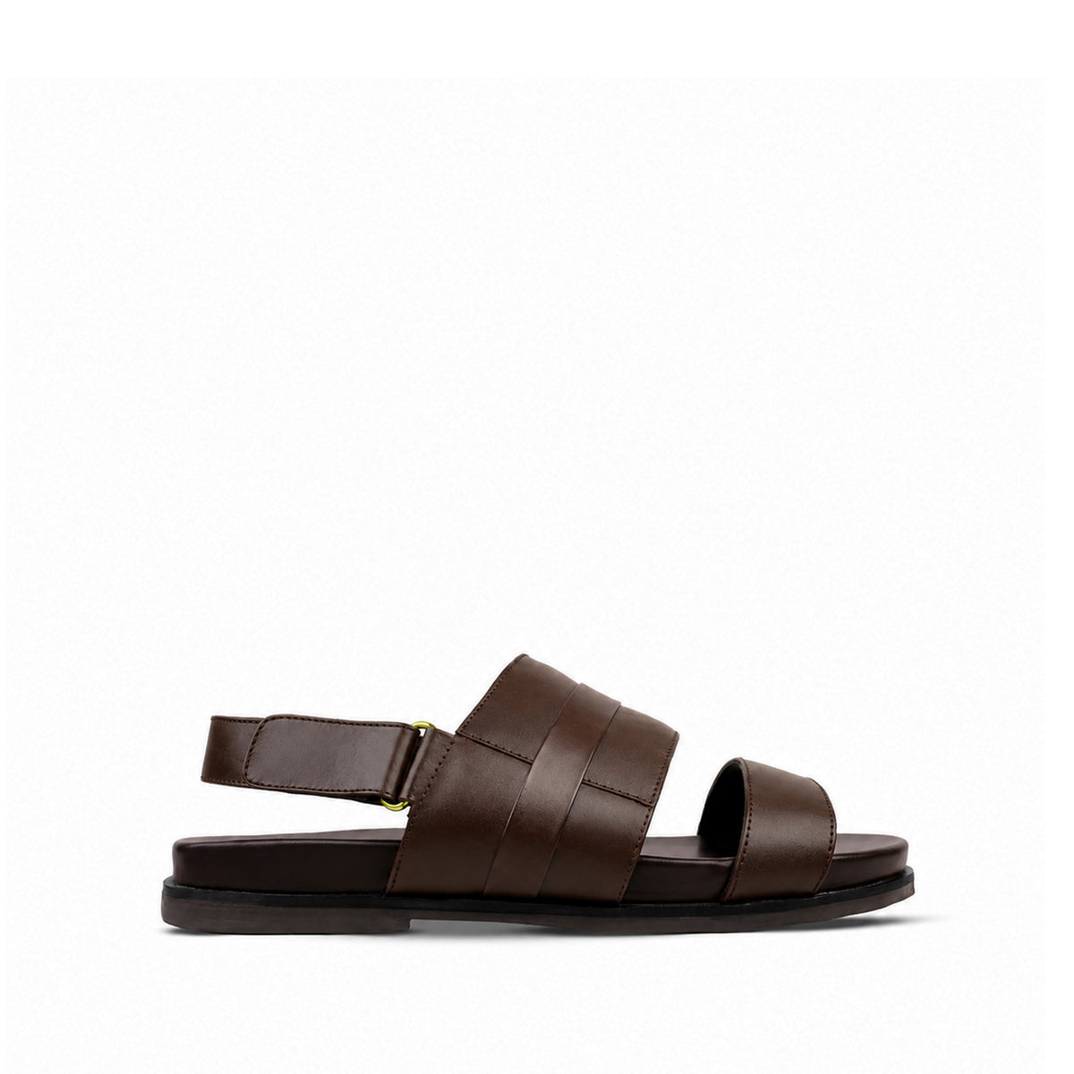 Fidel  - Men's Light Brown Calf Leather Sandal