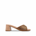 Mara - Women's Champagne Rhinestone 50mm Heels