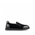 Amador - Men's Black Suede and Milled Leasther Sneaker