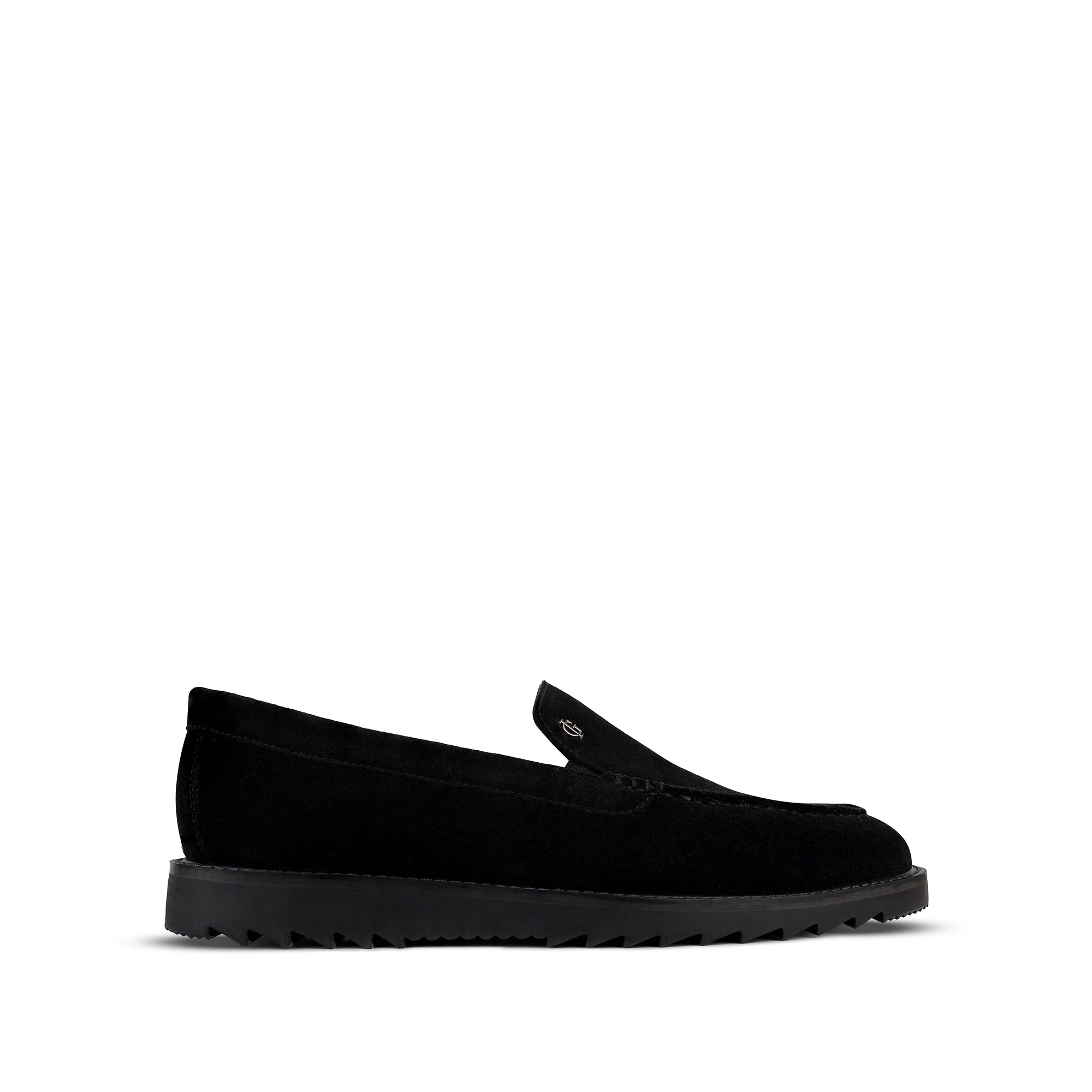 Lane - Men's Black Suede Sneaker