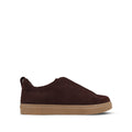 London - Men’s Chocolate Brown Suede Leather Sneaker