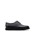 Mark - Men's Black Milled Leather Derby