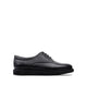 Mark - Men's Black Milled Leather Derby