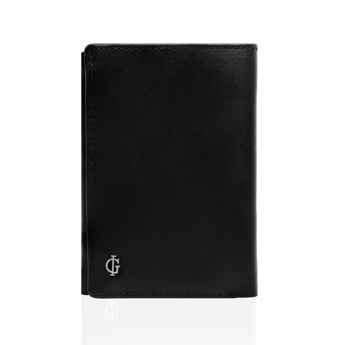 Derek -  Black Calf Leather Wallet