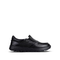 Jude - Men's Black Milled Leather Sneaker
