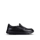 Jude - Men's Black Milled Leather Sneaker
