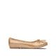 Gomery - Ladies Textured Orange Loafer