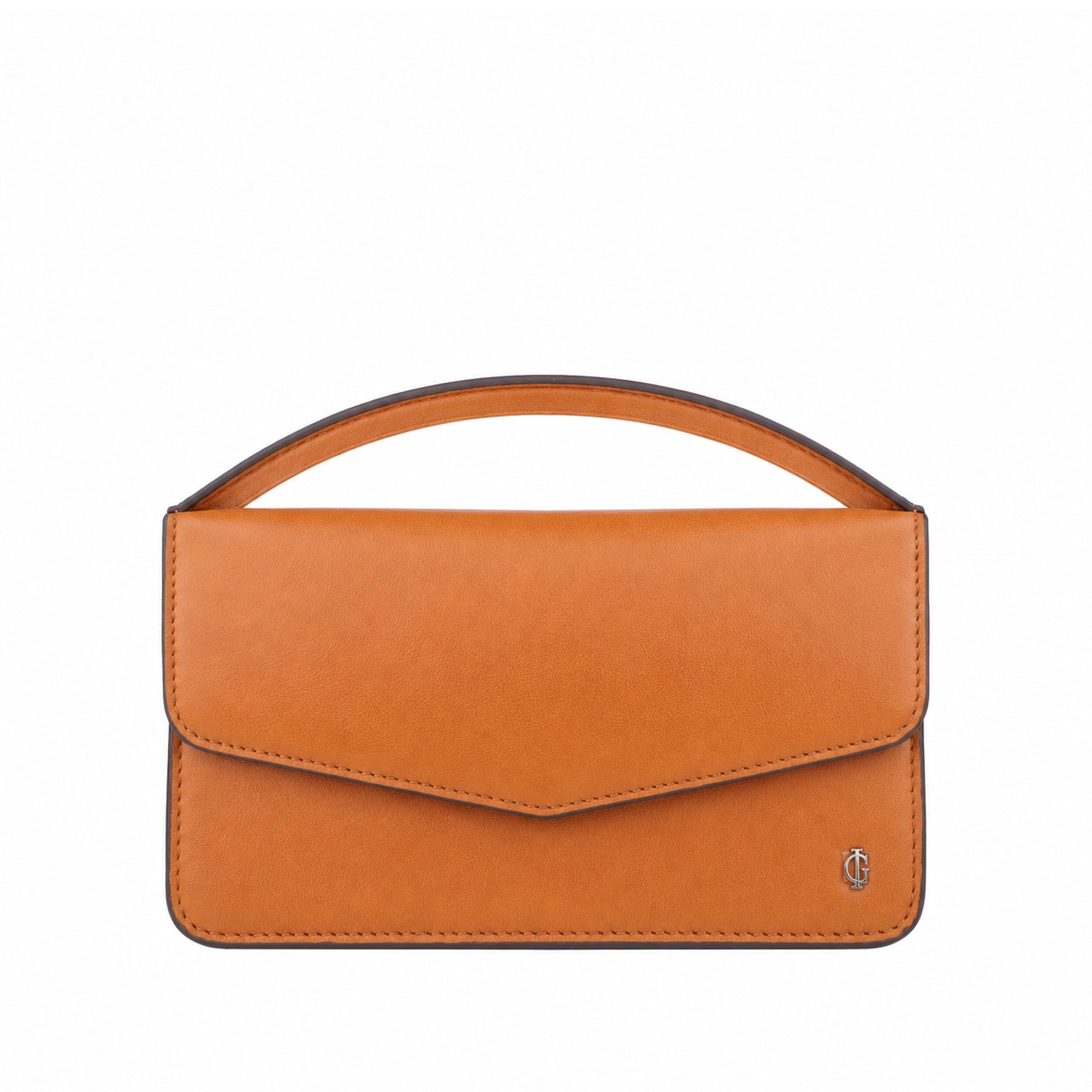 Victoria - Cognac Micro Hand Bag