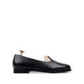 Dion - Men's Black Crust Leather Loafer