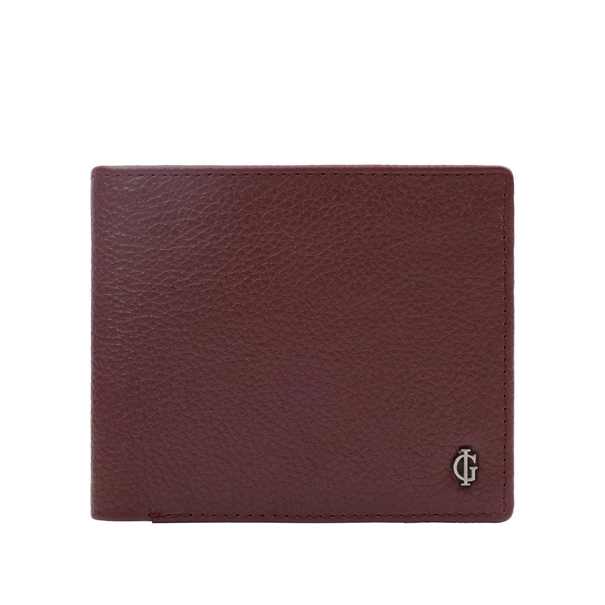 Felix - Oxblood Pebble Grain Leather Wallet