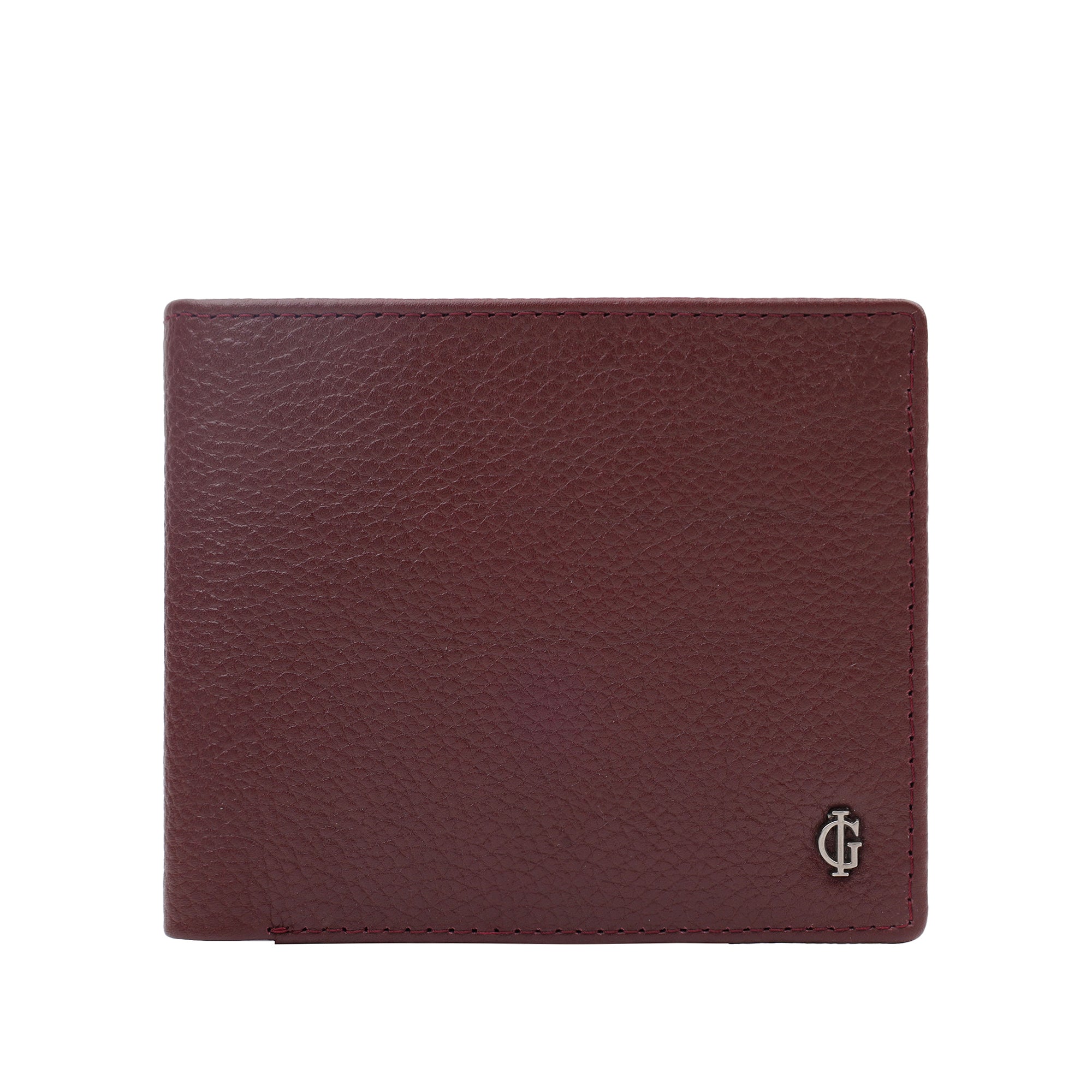 Felix - Oxblood Pebble Grain Leather Wallet