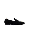 David - Men's Black Suede & Embroidery Loafer