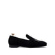 David - Men's Black Suede & Embroidery Loafer