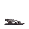 Elian - Men's Brown Calf Leather Sandal