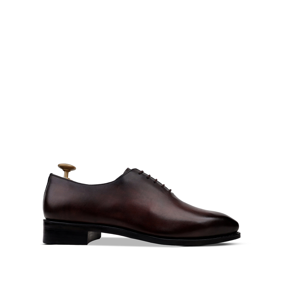 Frank - Men's Brown Calf Leather Wholecut - Goodyear Welted