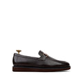 Tyler - Men's Dark Brown Milled Leather Casual