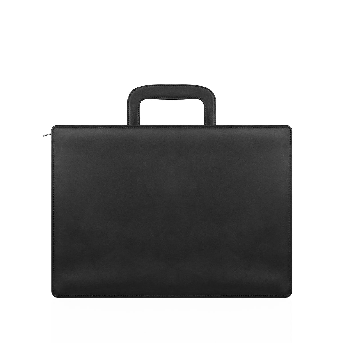 Makai - Black Leather Laptop Bag