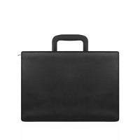 Makai - Black Leather Laptop Bag