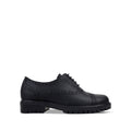 Bret -  Children's Black Leather Oxford